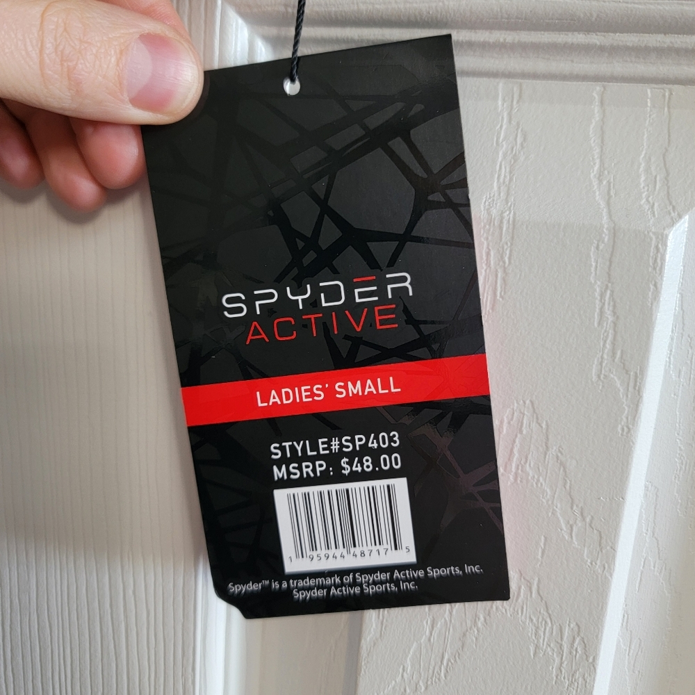 Spyder Women’s Sports Bra Black Activewear Size Small NWT - Picture 6 of 10